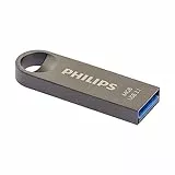 Philips Moon Edition Ultra Speed 3.1 USB-Flash-Laufwerk USB-Stick 64 GB für PC, Laptop, Computer Data Storage, Lesegeschwindigkeit bis zu 180 MB/s, Aluminium, Schlüsselanhänger