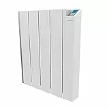 Cecotec Flachheizkörper mit Wi-Fi-Steuerung ReadyWarm 4000 Thermal Ceramic Connected. 1000 W, 4 Elemente aus Aluminiumguss und Keramiktechnologie, Timer, IPX4-Schutz, 4 Betriebsarten, 12 m2