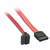 LINDY 33350 Internes SATA III Kabel, 1x 90° Stecker, 0,2m
