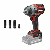 Einhell Professional Akku-Schlagschrauber TP-CW 18/750-C Li BL-Solo Power X-Change (18 V, 750 Nm Drehmoment, 1000 Nm Lösemoment, Brushless, Außenvierkant-Aufnahme, ohne Akku)