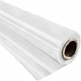 Happybuy Greenhouse Film 10 x 25 ft, Polyethylen-Folie 6 Mil Dicke, UV-Beständig, Wärmeisolierend, Überlegene Zähigkeit