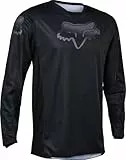 Fox Racing Herren 180 Blackout Motocross Jersey, Schwarz/Schwarz, Small
