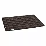 Doctor Bark Hundedecke – weiche, hochwertige Hundematte für größere Hunde, robuste Indoor-Outdoor Liegedecke, waschbar bis 95 °C (Gr. L, 100x80 cm, Braun)