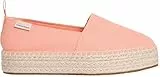 Calvin Klein Damen Espadrilles mit Plateau, Rosa (Powder Orange), 40