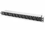 DIGITUS Steckdosenleiste 10-fach 2m 1HE/IEC C20/8xC13 2xC19/16A 2 m 2 m IEC
