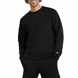Champion Herren Powerblend Pullover Sweatshirt, Schwarz, L EU