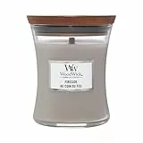 WoodWick mittelgroße Duftkerze im Sanduhrglas mit knisterndem Docht | Fireside | Brenndauer bis zu 60 Stunden