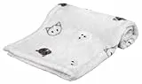 Trixie 37168 Decke Mimi, 70 × 50 cm, hellgrau