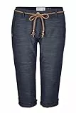 G.I.G.A. DX Damen Caprihose/Shorts mit Gürtel GS 93 WMN PNTS, dunkelnavy, 42, 41498-000