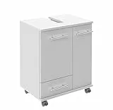 Schildmeyer 114669 Waschbeckenunterschrank, 50 x 63,5 x 32,5 cm, weiß