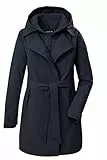 G.I.G.A. DX Damen Funktionsparka/Mantel mit abknöpfbarer Kapuze und abzippbarem Gilet GS 82 WMN PRK, dunkelnavy, 42, 43904-000