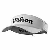 Wilson Unisex Visier, Weiß, Einheitsgröße EU