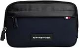 TOMMY HILFIGER Herren Th Nylon Washbag Am0am13746 Kulturbeutel, Blue (Space Blue)