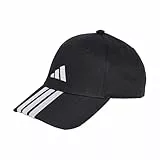 adidas Unisex Bball 3S Cap NEW Logo, Black/White, M-L