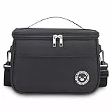 BALIGO Kühltasche 9L, Lunchbox Tasche, Lunchtasche Isoliert, Faltbar Kleine Kühltasche, Lunchbag, Lunch Tasche, Tragbar Lunchbox Tasche Arbeit Reisen Büro Picknick