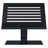 Razer Adjustable Laptop Stand - Ergonomischer höhenverstellbarer Laptop-Ständer für Laptops bis zu 18“ Zoll (höhen- und neigungsverstellbar, Robustes Aluminium, belüftetes Design) Schwarz
