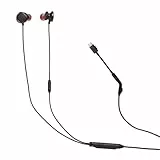 JBL Quantum 50 In-Ear-Gaming-Kopfhörer - Schwarz – Für PC und Konsole – Headset mit Mikrofon und Stummschaltfunktion – Kompatibel mit allen Plattformen