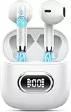 Bluetooth Kopfhörer, Kopfhörer Kabellos Bluetooth 5.4 In Ear Kopfhörer mit 4 HD Mic, 2025 Kabellose Kopfhörer 42Std ENC Noise Cancelling Earbuds Tiefer Bass, IP7 Wasserdicht Ohrhörer LED-Anzeige USB-C