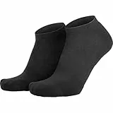 Eightsox Black 3 Edition 2-pack Schwarz - Funktionale schnelltrocknende Allround-Socken, Größe EU 45-47 - Farbe Black Un