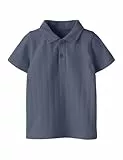 NAME IT Jungen Nmmfen Ss Polo, Vintage Indigo, 104