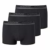 Uncover by Schiesser - Retro Shorts/Pant - 3er Pack (M Schwarz)
