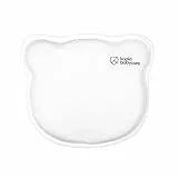 KOALA BABYCARE Babykissen Plagiozephalie, abnehmbar (mit Zwei Kissenbezügen), hilft EIN Plattkopfsyndrom vorzubeugen und zu behandeln. Aus Memory Foam - Weiß - Registriertes Design KBC®