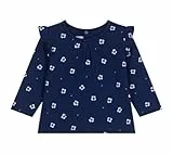 Petit Bateau Baby Mädchen A0CON Langarmbluse, Blau/Mehrfarbig, 3 Jahre