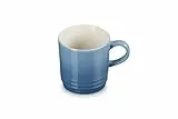 Le Creuset Cappuccino Becher aus Steinzeug, 200 ml, Chambray, 70303204340099