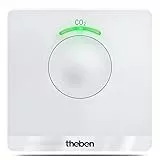 Theben 7169100 AMUN 716 transportabler CO2 Sensor I CO2 Luftgütemonitor I CO2 Melder I Ansteckung bei Erkältungen vermeiden