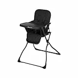 Bebeconfort Lily, Babyhochstuhl, 6 Monate–3 Jahre, 9–15 kg, ultrakompakt faltbar, leichter Hochstuhl (4 kg), leicht zu reinigen, weich gepolstert, einfach mit einer Hand faltbar, Tinted Graphite