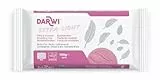 DARWI - DA0840160000C - Un Pain de Pâte à Modeler Naturelle - Malléable - séchage à l'air libre - Blanc - 160G - Prête à l'emploi - Extra légère et flexible - Autodurcissante - Pour Enfants et Adultes