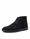 Clarks Herren bushacre 3 Chukka Stiefel, Schwarzes Wildleder, 41.5 EU