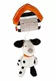 sigikid Anhänger Dalmatiner, Dotson - Babyspielzeug mit Schwarz-Weiß-Kontrast Kinderwagenspielzeug zum Anhängen Geschenk für Babys ab Geburt
