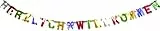 Letter Banner / Girlande HERZLICH WILLKOMMEN
