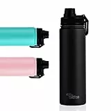 Otto Koning Trinkflasche Edelstahl 750ml | Thermosflasche 16h Kalt 10h Heiß | Wasserflasche Auslaufsicher für Sport, Uni, Büro & Outdoor | Isolierflasche Kohlensäuregeeignet, BPA-Frei