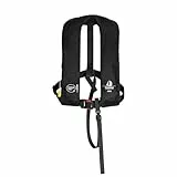 12skipper Rettungsweste 165N ISO mit manueller Auslösung, schwarz