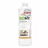 BiOHY Premium Polsterreiniger (1l Flasche) | Bio Konzentrat für Polstermöbel, Sofas, Teppiche & Textilien | für Nasssauger & andere Geräte geeignet | geruchslösender Fleckentferner