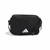 adidas Unisex MONOGRAM ESSENTIALS SHOULDER BAG, black/white, One size