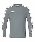 JAKO Herren Torwart-Trikot Power (Langarm), Steingrau, L