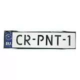 CARPOINT 6160081 Stück Kennzeichenhalter grün transparent