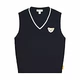 Steiff Boy's Pullunder Fashion Vest, Navy, 104