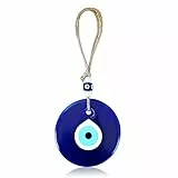 MYSTIC JEWELS Großes türkisches Glasauge mit Jude zum Verschenken, Glücksbringer, Good Luck Ornament