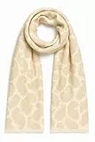 KARMA.DIEM Viskose Schal Paisley Muster Super Weicher XXL Schal - 180x65cm - Made in Spain - Unisex - Pashima/Stola/Extra Breit für Mann & Frau (Beige)