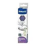 Pelikan 12 Graphitstifte HB, Sparpack, FSC-zertifiziertes Holz, Schaft aus lackiertem Holz mit sechseckigem Querschnitt, bruchfeste Minen, blau 978932