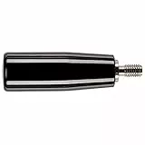HALDER 24530.0060 Zylindergriffe, Schwarz, d1=28 mm / d2=M10 / Stahl