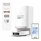 Xiaomi Robot Vacuum X20+ Saugroboter mit Absaugstation und 4L/4L Frisch- & Altwassertank - 2 rotierende, Auto-Trocknung Wischmops, Bis 280m² wischen, 6000Pa Saugkraft, LDS-Navigation, Alle Bodentypen