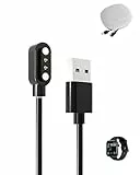 Ladekabel für DDXCAW P2 Smartwatch, 2-polig, 7,62 mm, USB-Ladekabel, magnetische Befestigung, schnelles Aufladen, geringe Wärmeentwicklung, leicht, langlebig, tragbare