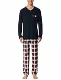 Schiesser Herren Schlafanzug lang - Nightwear Set