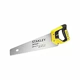 Stanley Jetcut Handsäge grob, 380mm Länge, Hardpointverzahnung, 7 Zähne/Inch, 45°/90°-Anschlag, 2-15-281