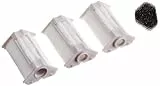 Dennerle Corner Filter Element 40/60, 3er Pack - 3x Filterelement inkl. 1 Filterschwamm - Ersatzkartusche für Eckfilter